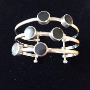 NEW Solid Peruvian Silver 950 Bracelet